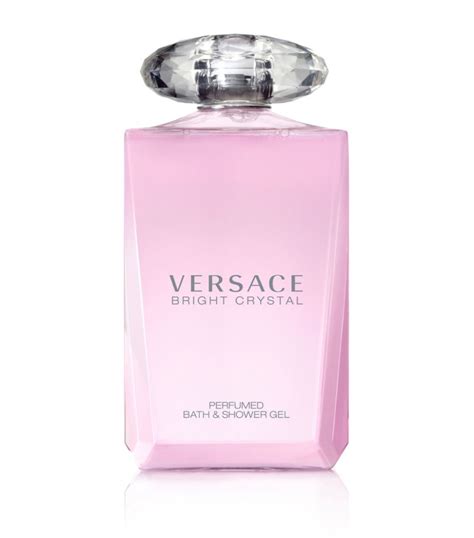 versace bright crystal shower gel.